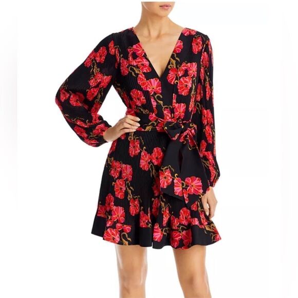 Milly Liv Pleated Dress size 4 - Picture 2 of 12